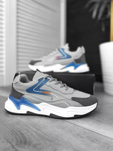 Adidasi barbati gri 726 N17-1